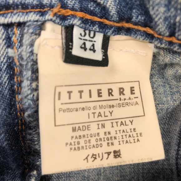 D&G DOLCE & GABBANA jean mini skirt 30 denim b1205 - Picture 8 of 8